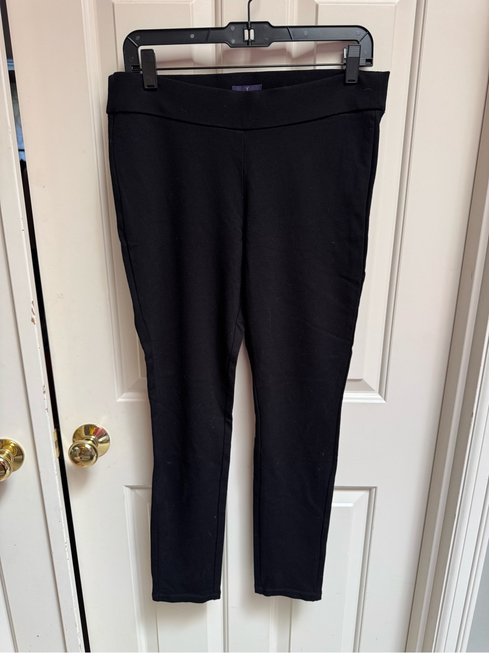 NYDJ Black Pull-On Ponte Leggings